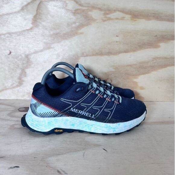 Merrell | Shoes | Merrell Moab Flight Float Pro Running Shoes Blue ...